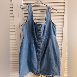 Forever 21 overall skirt dress